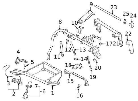 Glove Box for 1999 BMW 740iL #0