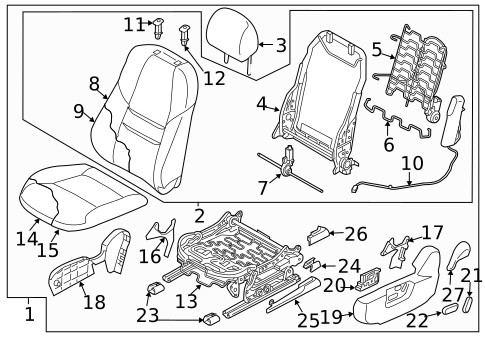 Power Seats for 2018 Mazda CX-9 #0