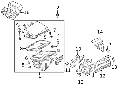 Powertrain Control for 2020 Nissan Armada #1