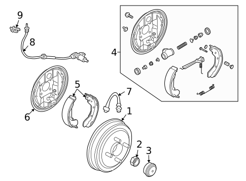 Drums & Rotors for 2008 Chevrolet Aveo5 #0