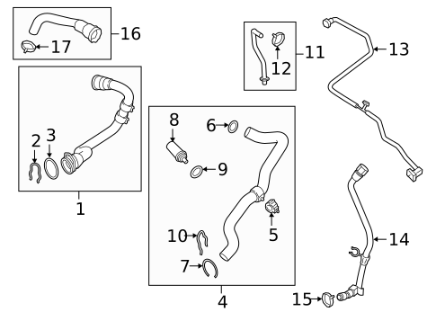 Hoses & Lines for 2021 Porsche Macan #0
