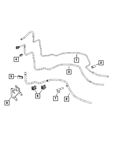 Fuel Lines and Tubes for 2026 Ram 3500 #5