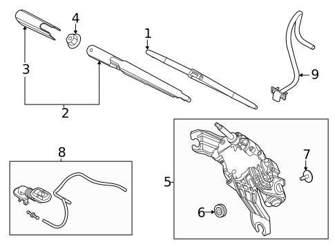 Wipers for 2023 Genesis GV80 #1