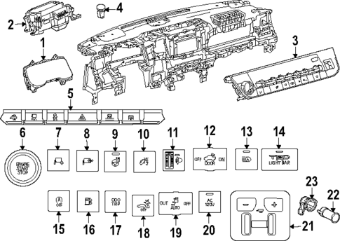 Fuel Door for 2025 Toyota Sequoia #1