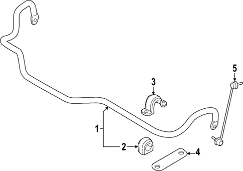 Stabilizer Bar & Components for 2022 BMW 430i Gran Coupe #1