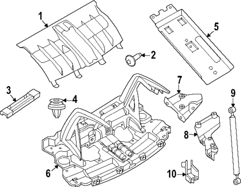 Lid & Components for 2024 Porsche 911 #0