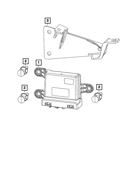 Keys, Modules and Engine Controllers for 2022 Ram 3500 #27