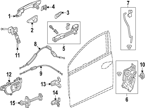 Front Door for 2025 Honda Civic #1