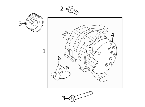 Alternator for 2007 Volvo S40 #0