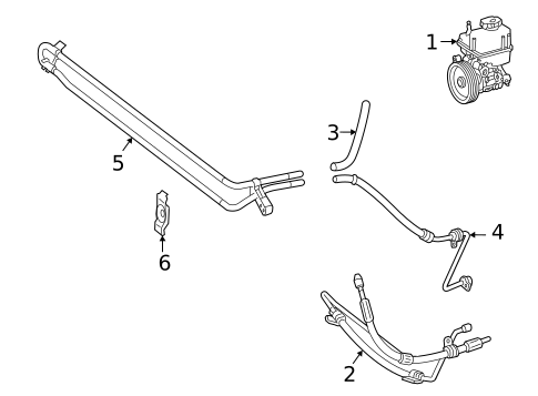 Pump & Hoses for 2022 Mercedes-Benz Sprinter 2500 #0