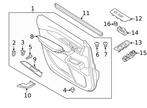 Front Door for 2018 Mazda CX-9 #3