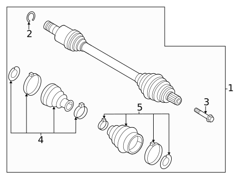 Drive Axles for 2025 Audi SQ8 #0