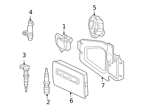 Powertrain Control for 2004 Dodge Ram 1500 #0