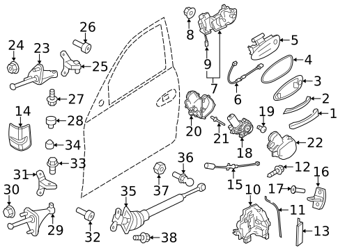 Front Door for 2016 Porsche Panamera #5