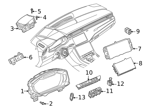 Switches for 2022 Audi SQ7 #0