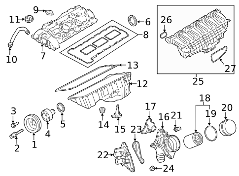 Intake for 2021 BMW M2 #0