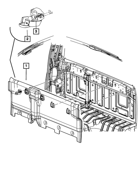 Panels-Moldings-Scuff Plates, Pillar, Cowl, 1/4 Panel Trim and Cargo Covers for 2014 Ram 1500 #4