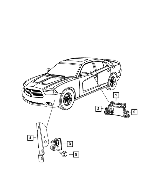 Sensors for 2012 Dodge Charger #3
