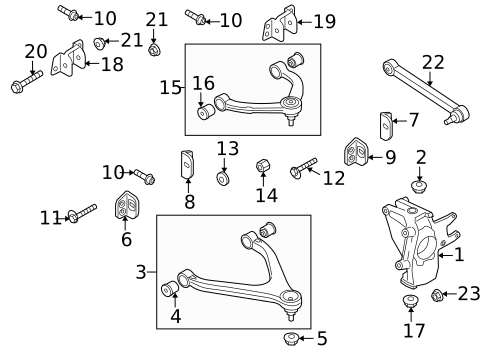 Rear Suspension for 2008 Audi R8 #0