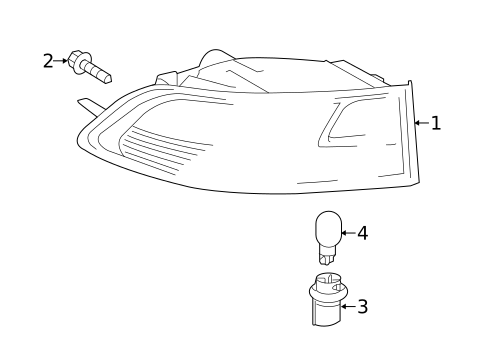 Bulbs - Chassis for 2016 Lexus GX460 #1
