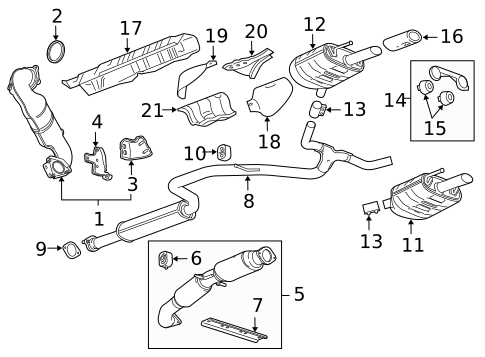 Exhaust Components for 2011 Buick Regal #0
