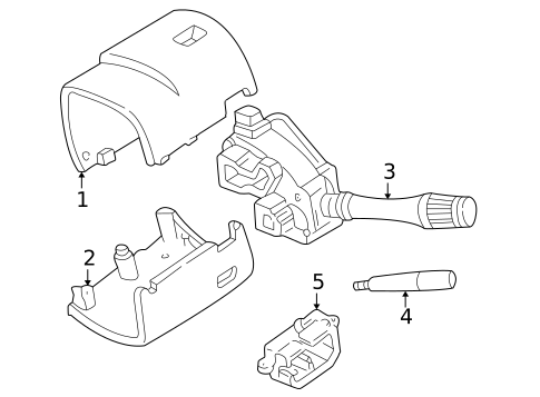 Switches, Solenoids & Actuators for 2004 Ford Mustang #0