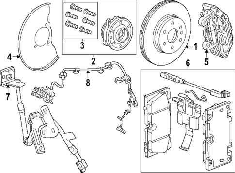 Brake Components for 2023 Chevrolet Colorado #0