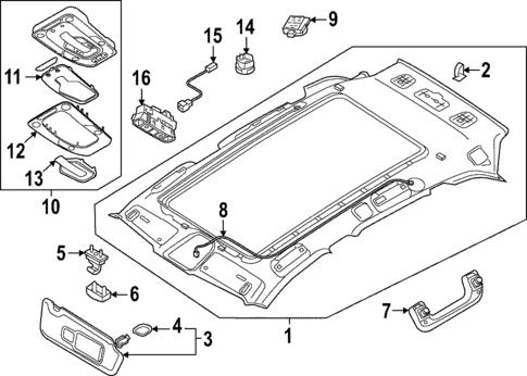 Sunroof for 2023 Audi Q5 Sportback #1