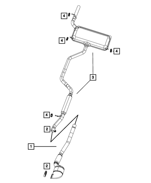 Exhaust System for 2010 Chrysler Sebring #6