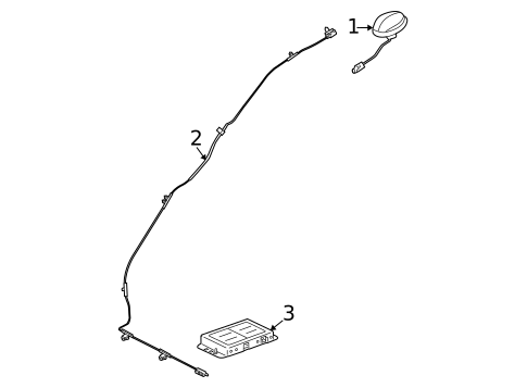 Antenna & Radio for 2009 Ford Ranger #1