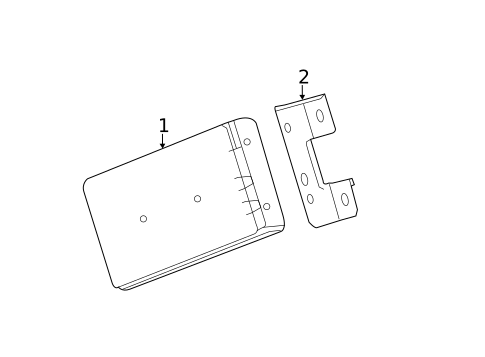 Communication System Components for 2013 Nissan Murano #1