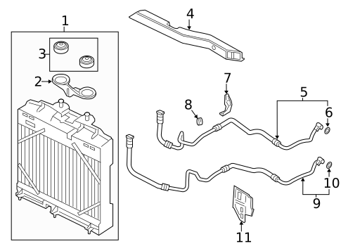 Oil Cooler for 2013 BMW ActiveHybrid 5 #0