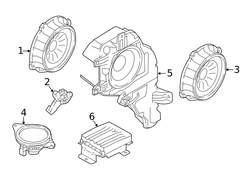 Sound System for 2020 Hyundai Tucson #1
