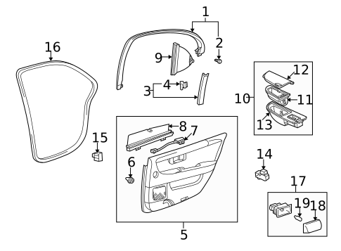 Power Seats for 2006 Lexus LS430 #2