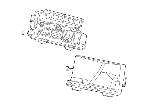 Fuse & Relay for 2011 Chrysler 200 #0