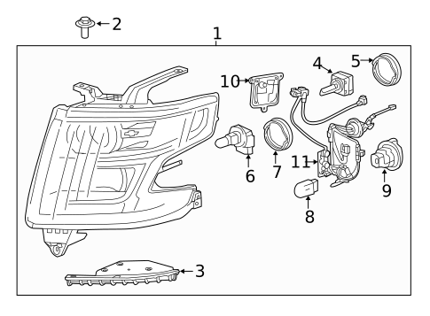 Bulbs - Chassis for 2021 Chevrolet Malibu #25