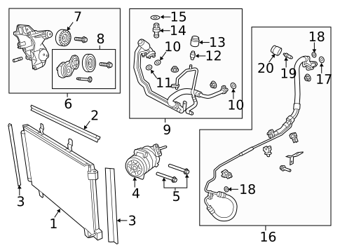 Gaskets & Sealing Systems for 2024 Chevrolet Traverse Limited #10