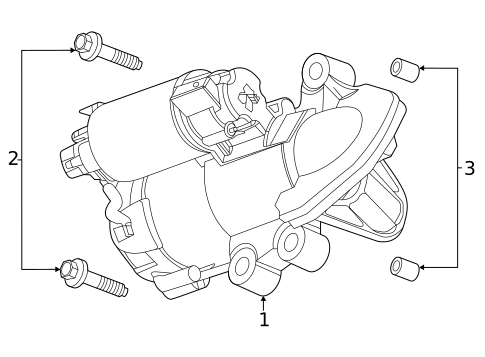 Starter for 2024 Cadillac CT5 #0