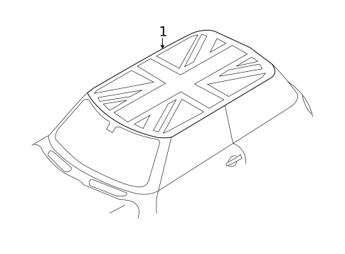 Stripe Tape for 2013 Mini Cooper #8