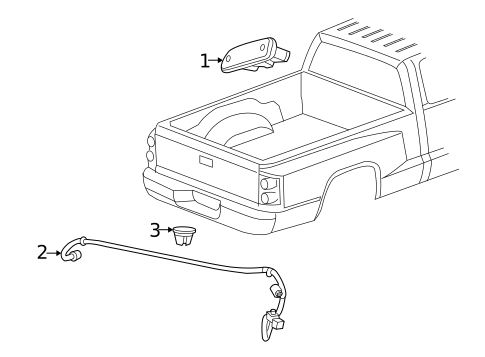 Bulbs - Chassis for 2011 Ram Dakota #4