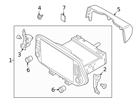 Sound System for 2020 Hyundai Tucson #0