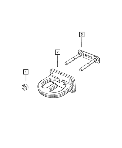 Trailer Tow and Tow Hooks for 2014 Ram 2500 #2