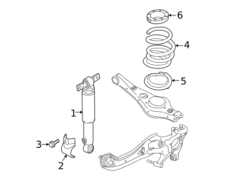 Shocks & Components for 2015 Kia Sedona #1