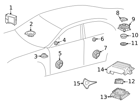 Antenna & Radio for 2021 Mercedes-Benz A 35 AMG® #0