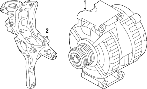 Alternator for 2025 Volkswagen GTI #0