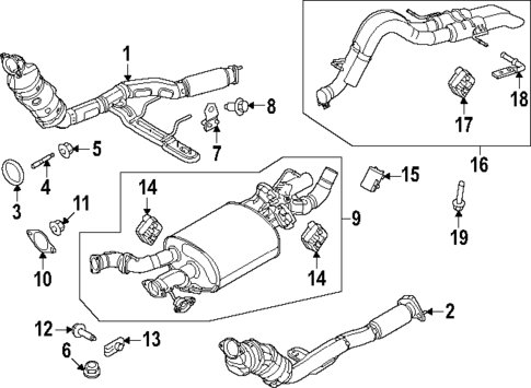 Exhaust Components for 2024 Ford Bronco #0
