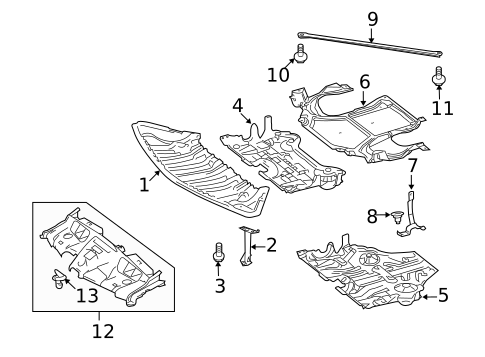 Splash Shields for 2014 Mercedes-Benz E350 #0