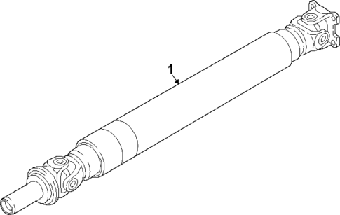 Drive Shaft for 2024 Nissan Z #1