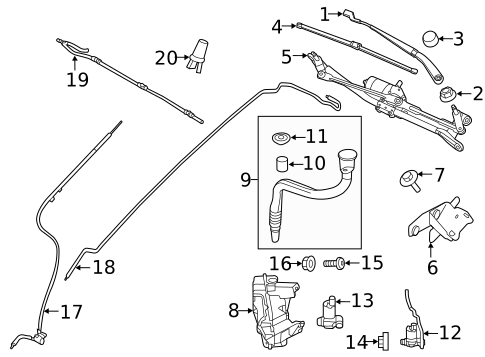 Wipers for 2019 Land Rover Discovery Sport #0