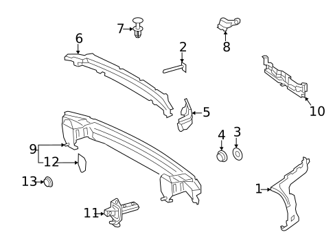 Bumper & Components - Rear for 2020 Mercedes-Benz GLC63 AMG #1